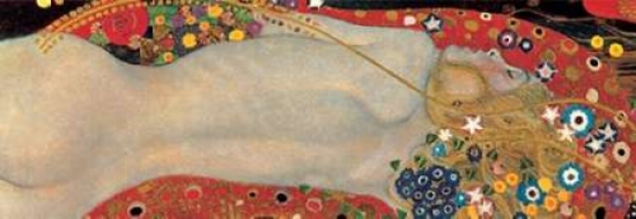 Sea Serpents I Poster Print by Gustav Klimt - Item # VARPDX4GK127